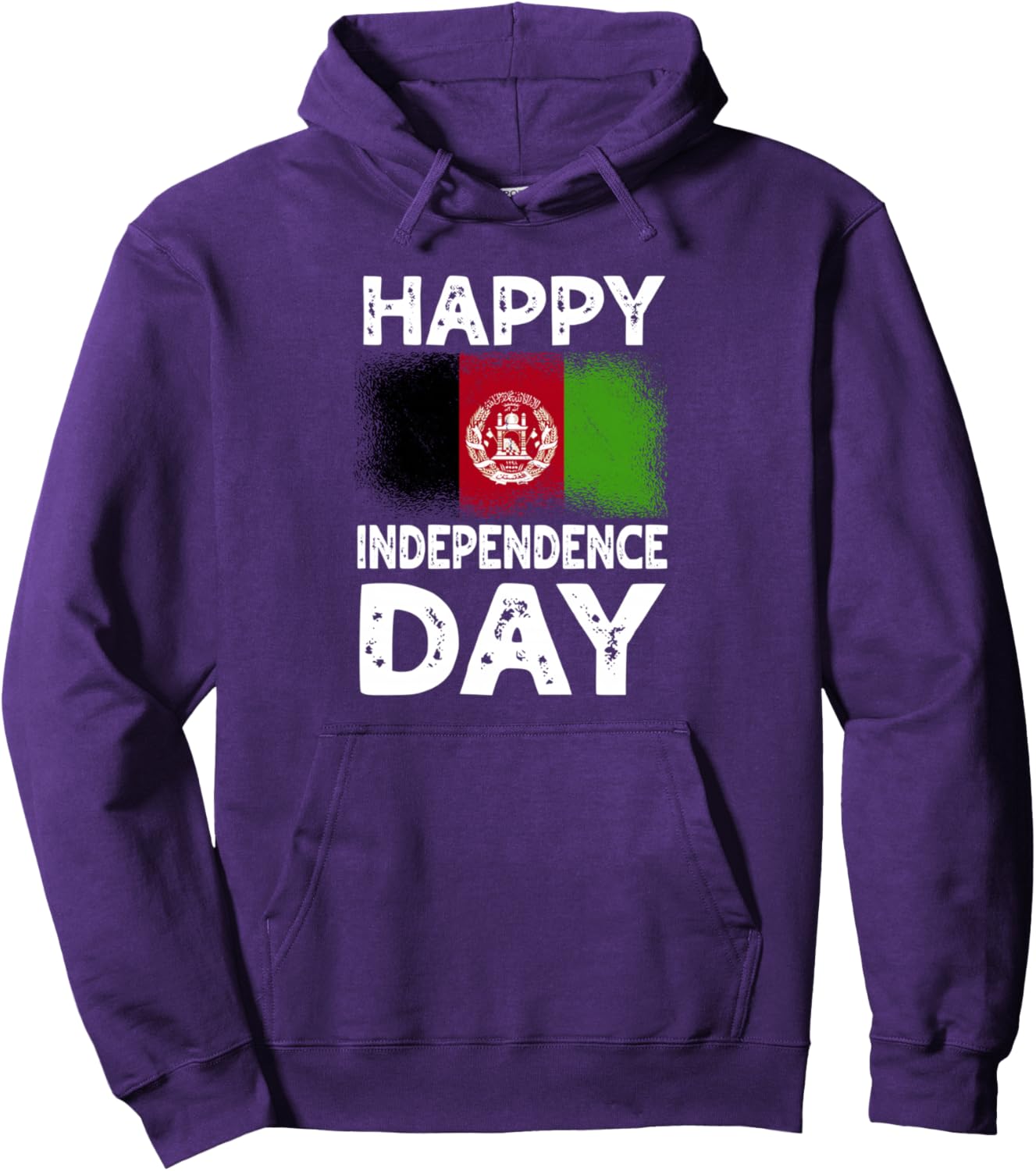 Joyeuses fêtes de l'indépendance de l'Afghanistan Sweat à Capuche