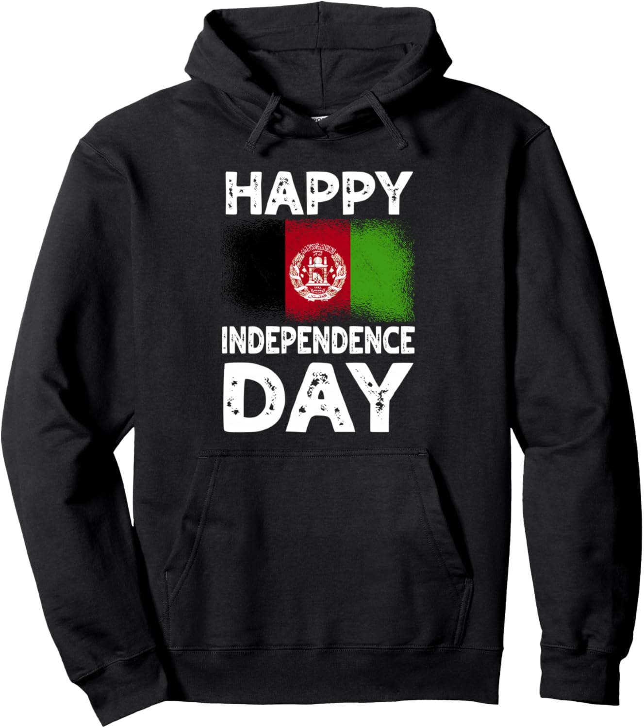 Joyeuses fêtes de l'indépendance de l'Afghanistan Sweat à Capuche
