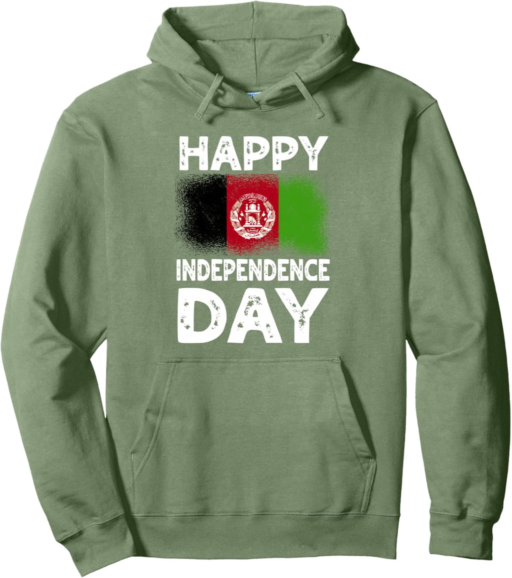 Joyeuses fêtes de l'indépendance de l'Afghanistan Sweat à Capuche